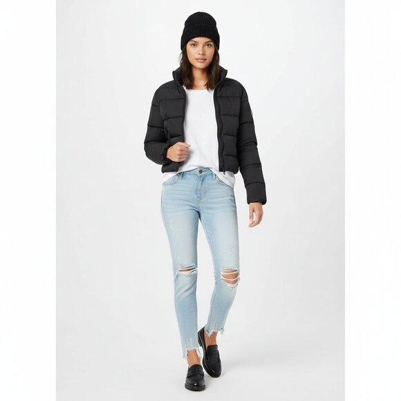 One Teaspoon Light Wash Distressed Awesome Baggies Low Waist Relaxed Leg Jeans - Picture 7 of 7